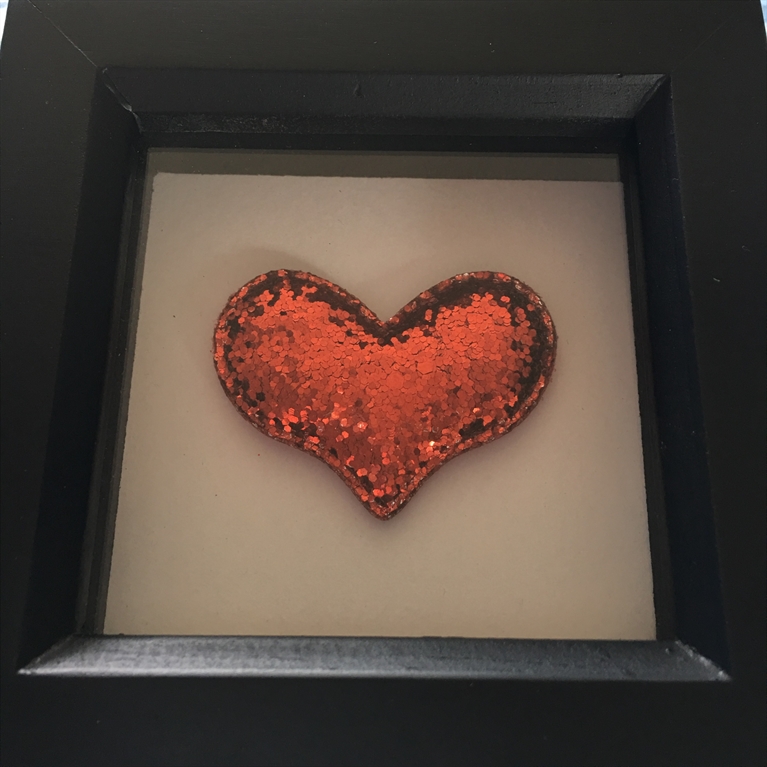Handmade heart picture