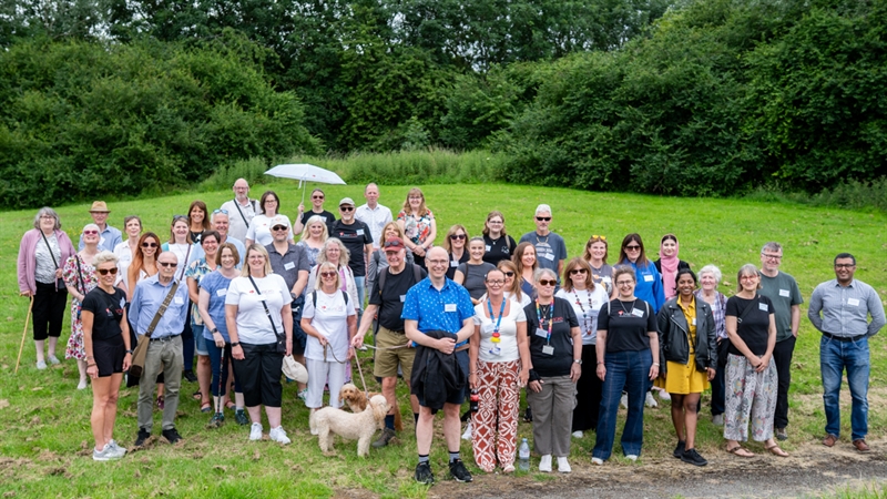 Walk attendees