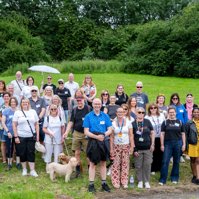 Walk attendees
