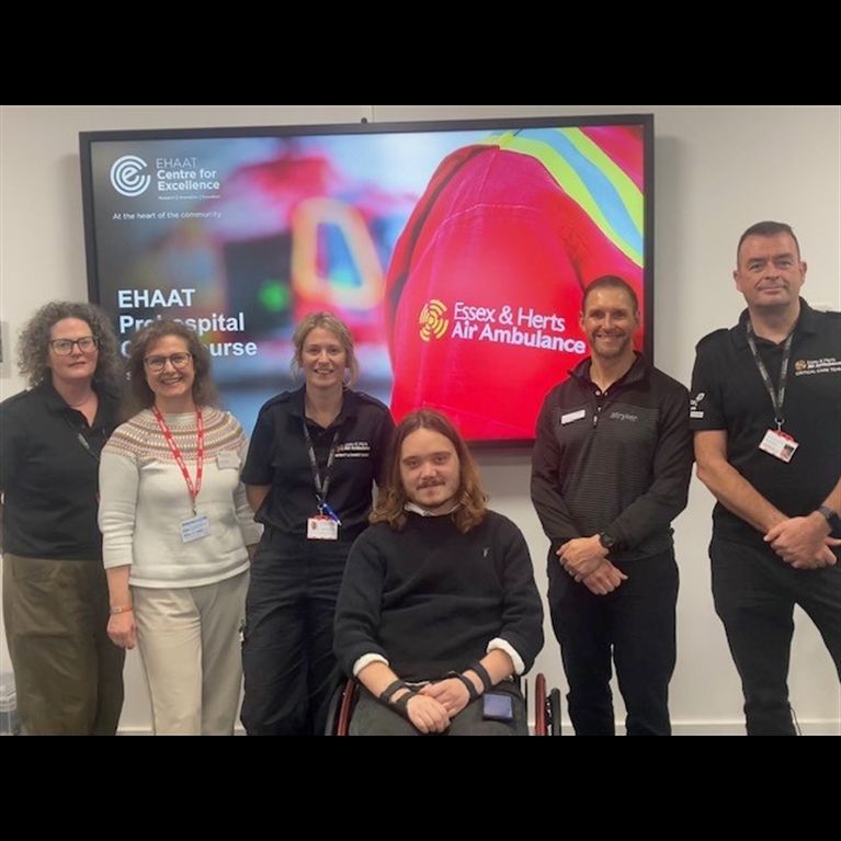 Air Ambulance simulation training group