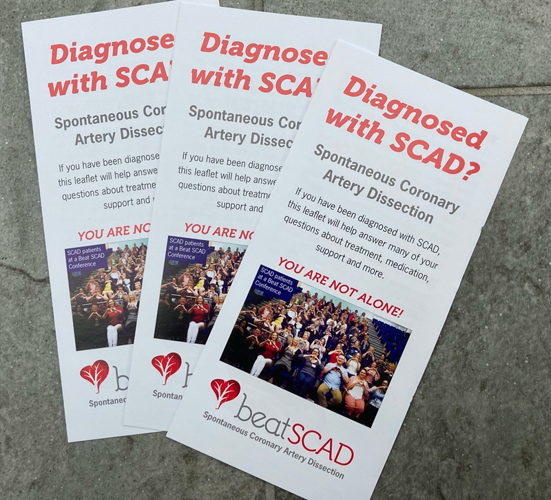 Diagnosed with SCAD leaflet